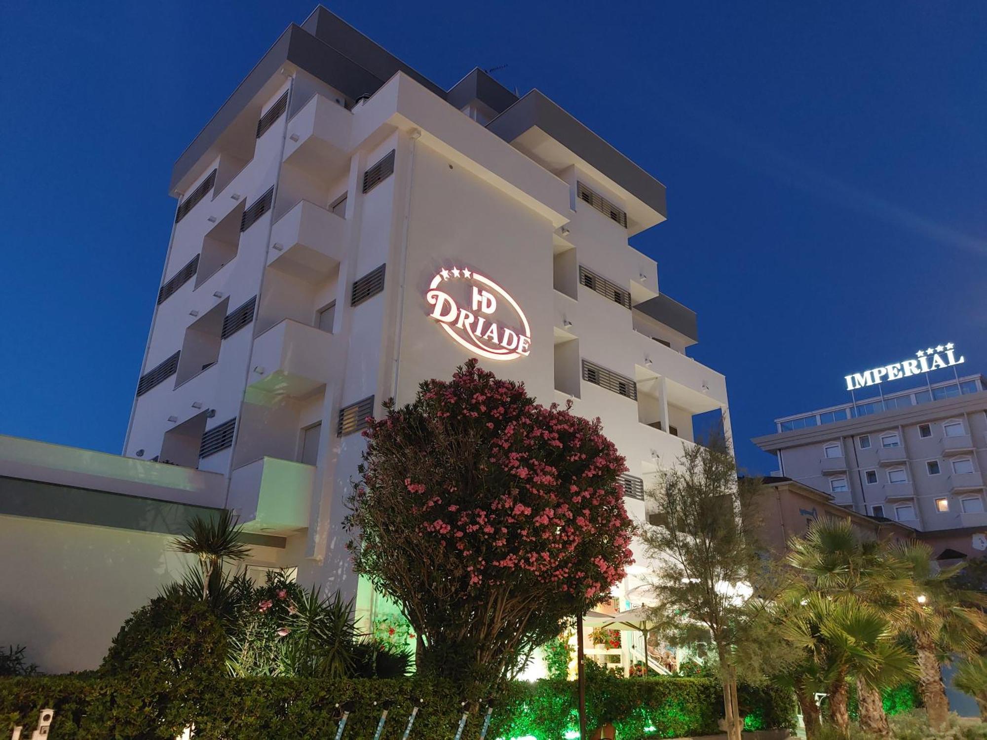 Hotel Driade Sul Mare ริมินี ภายนอก รูปภาพ